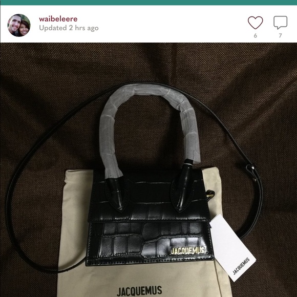 PSA: THESE ARE F@K3 JACQUEMUS BAGS ON POSH! BUYER BEWARE - Picture 6 of 13
